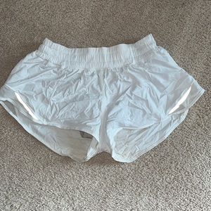 White lulu shorts